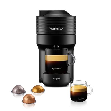 Nespresso Coffee Machines Vertuo Pop Smart Connectivity Black