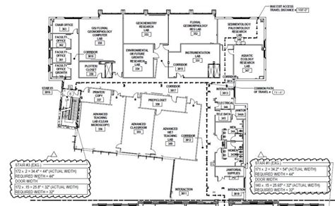 Floor Plan Earth And Environmental Sciences