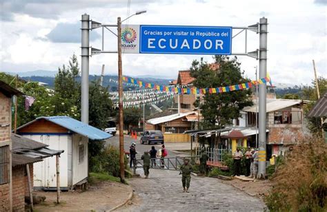 Ecuador, Colombia to Open Shared Border Dec.1 - The St Kitts Nevis Observer