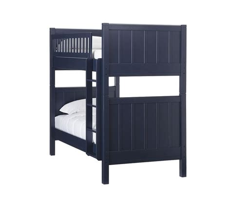 Camp King Single Bunk Bed Navy Pottery Barn Kids Au