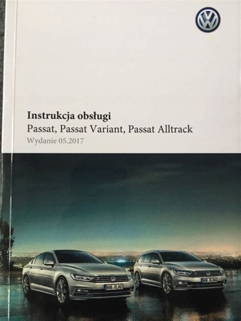 Volkswagen Passat B Polska Instrukcja Obs Ugi Vw