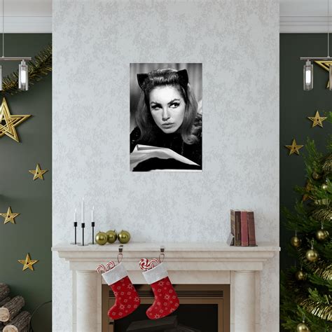 Julie Newmar Poster T For Himher Christmas T Birthday T Etsy