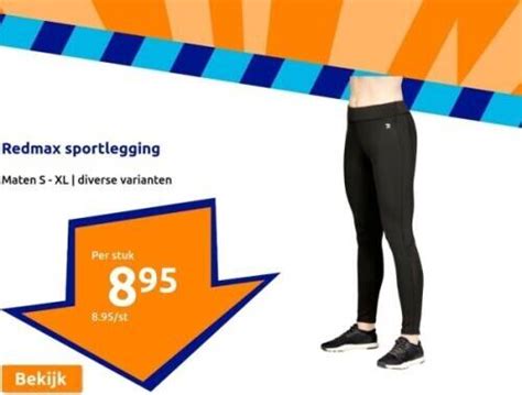 Redmax Sportlegging Promotie Bij Action