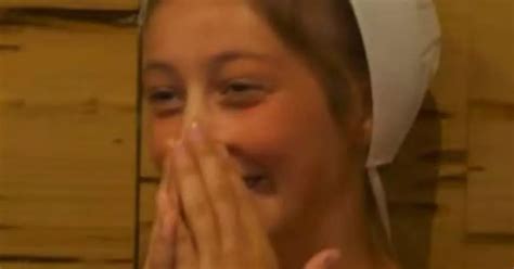 Amish Woman Left In Tears As She Tries On Teeny Red Bikini For The