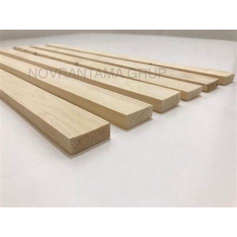 Jual Lis Kayu Jati Belanda X Cm Panjang Cm X Cm Shopee Indonesia