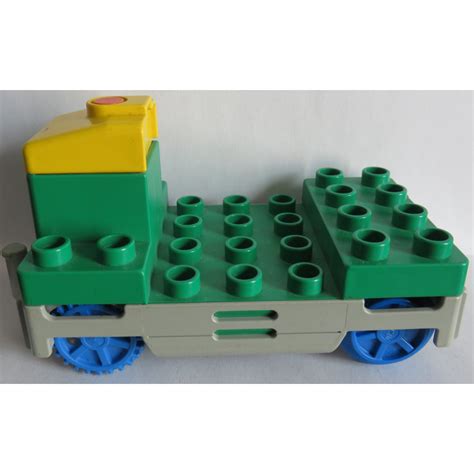 Lego Vert Duplo Train Base Avec Battery Compartment 2961 Brick Owl