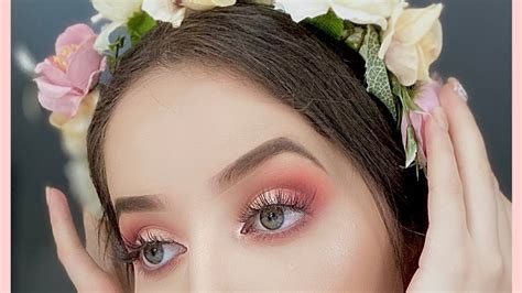 Maquillaje En Tonos Durazno De D A Peachy Day Makeup Tutorial Youtube