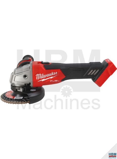 Milwaukee Accu Haakse Slijper Body 125 Mm 18 Volt M18 FSAG125X 0X