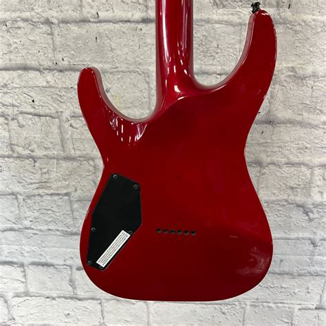 Ltd H 400 Crimson Fade Metallic Electric Guitar Evolution Music