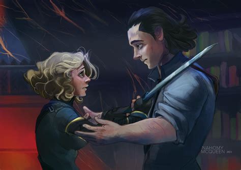 Fanart Loki and Silvie - By Nahomy McQueen : r/LokiTV