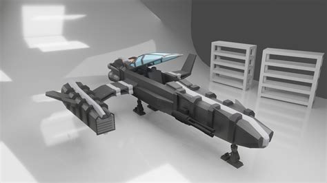 Free OBJ file Spaceship Fighter・3D printing model to download・Cults