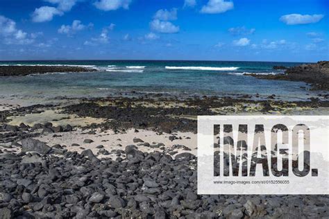 Caleta Del Mojon Blanco Beach Lanzarote Canary Islands Canary