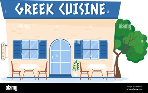 Greek Cuisine Restaurant Set Menu Delicious Dishes Traditional Or