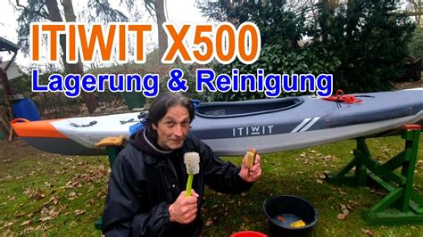 Itiwit X Kajak Lagerung Und Pflege Youtube