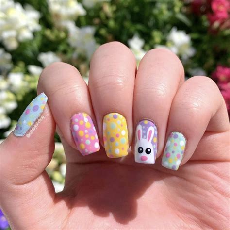 Super Cute Easter Nail Design Ideas In Easter Nail Designs