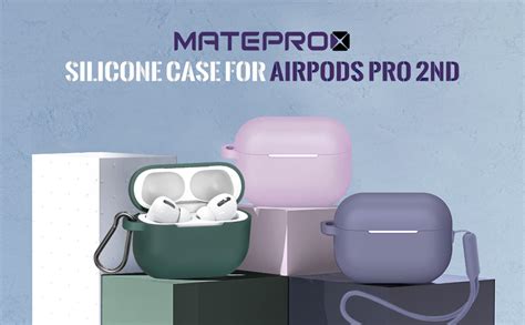 MATEPROX AirPods Pro 2 Case With Keychain Hand Strap AirPods Pro 2nd