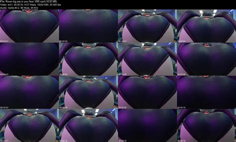 Raven Big Ass In Your Face