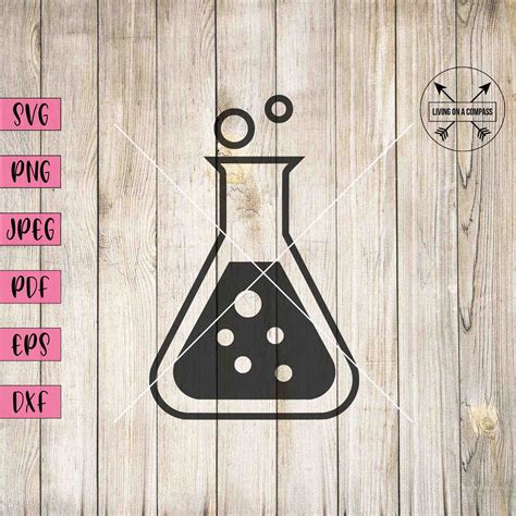 Matraz Erlenmeyer Svg Ciencia Svg Decoraci N Del Aula De Ciencias