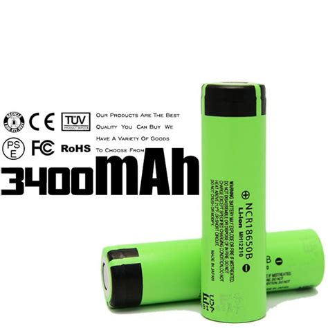 4PCS 100 Original KingWei 3400mAh 18650 Rechargeable Battery 3 7v Li