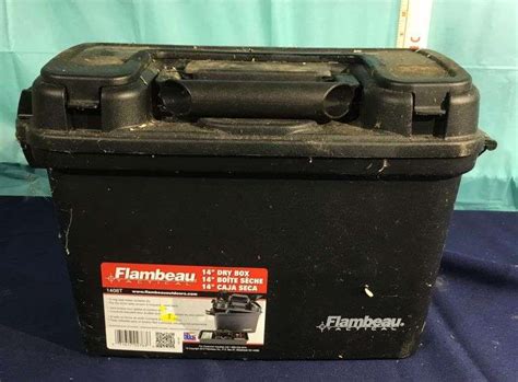 Flambeau 14” Dry Box Sherwood Auctions