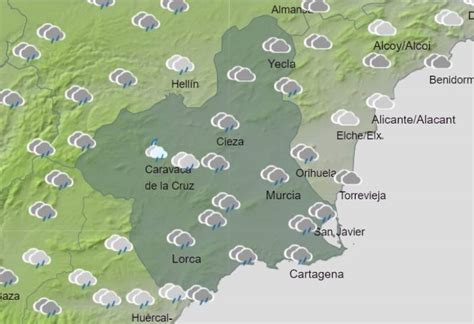 Spanish News Today Murcia Weekly Weather Forecast December