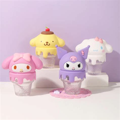 Sanrio Ice Cream Glass Cup Blind Box Kiss Anime