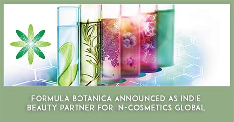 Formula Botanica announced as in-cosmetics Global indie beauty partner