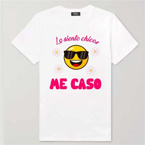 CAMISETA LO SIENTO ME CASO