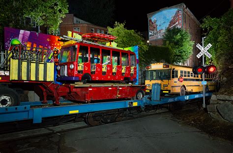 Strates Circus Train On NECR In Bellows Falls VT The NERAIL New