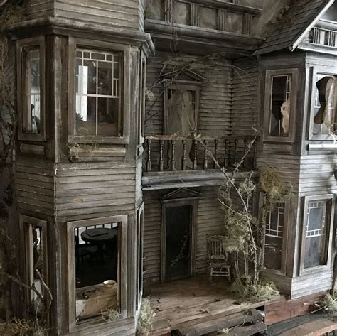 Sixpenceee Doll House Haunted House Diy Haunted Dollhouse