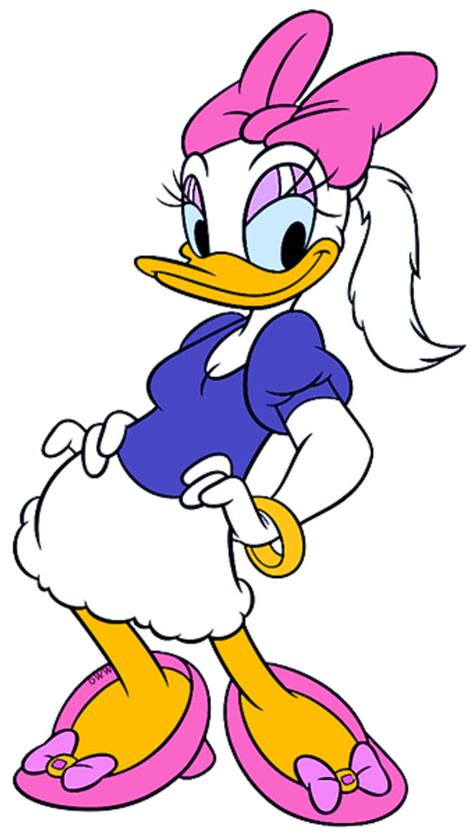 Daisy Duck Wearing A Ponytail By Mmmarconi127 On Deviantart