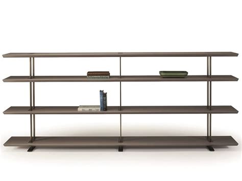 Freestanding Double Sided Wooden Bookcase Cora By Promemoria Design