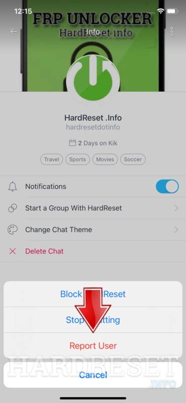 How To Report Kik User HardReset Info