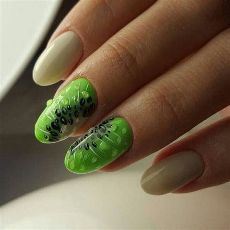 Pin by Valentinka Kunda on фрукты на ногтях | Manicure, Nails ...
