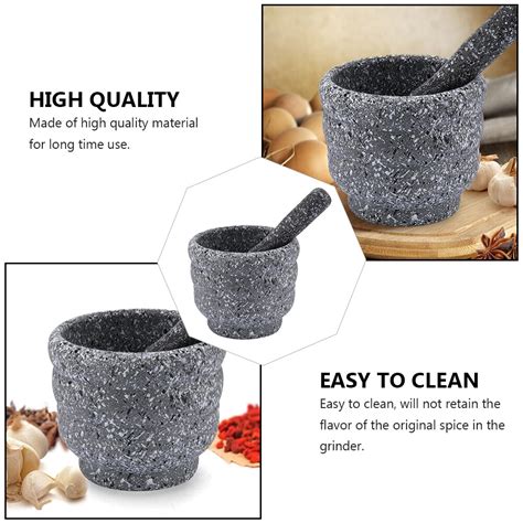 Granite Mortar Pestle Set | Free Shipping!