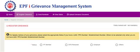 How To Raise Epf Grievance Or Complaints Online Step By Step Guide