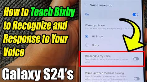 Galaxy S24 S24 Ultra How To Teach Bixby To Recognize And Response To