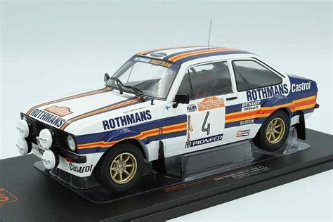 IXO 1 18 ROTHMANS ARI VATANEN FORD ESCORT MKII MK2 RS1800 RALLY SAN RE