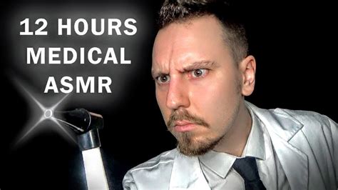 Asmr 12 Hours Cranial Nerve Exam Eye Test Ear Cleaning Medical