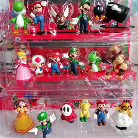 Figuras de acción de Super Mario Bros para niños juguetes de PVC