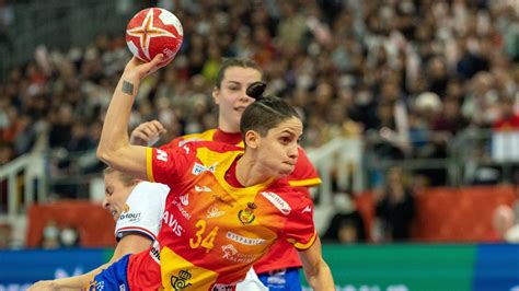 Balonmano femenino las guerreras de España se queda a un milímetro de