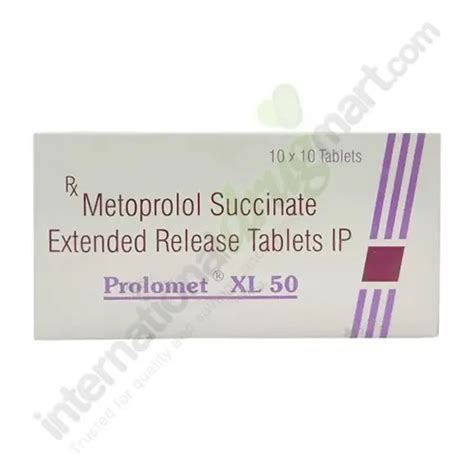 Buy Metoprolol Xl 50mg Tablets Online Idm