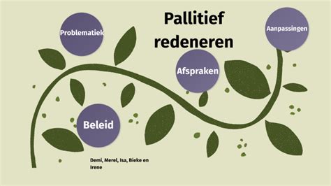 Palliatief Redeneren By Irene Baaij On Prezi