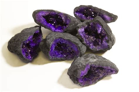 Purple Mineral Rocks