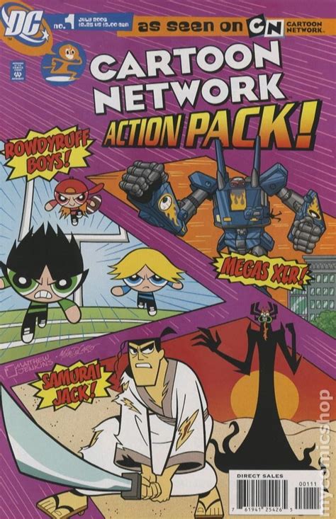 Cartoon Network Action Pack (2006) 1 Comic book cover art Book Cover ...