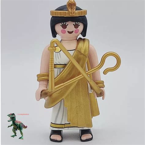 PLAYMOBIL CLÉOPÂTRE REINE D EGYPTE ÉPOUSE du pharaon temple EUR 6 00