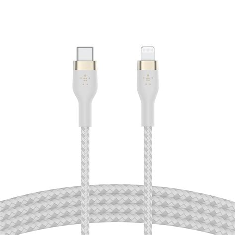 Belkin Boostcharge Pro Flex Braided Silicone Usb C To Lightning Cable