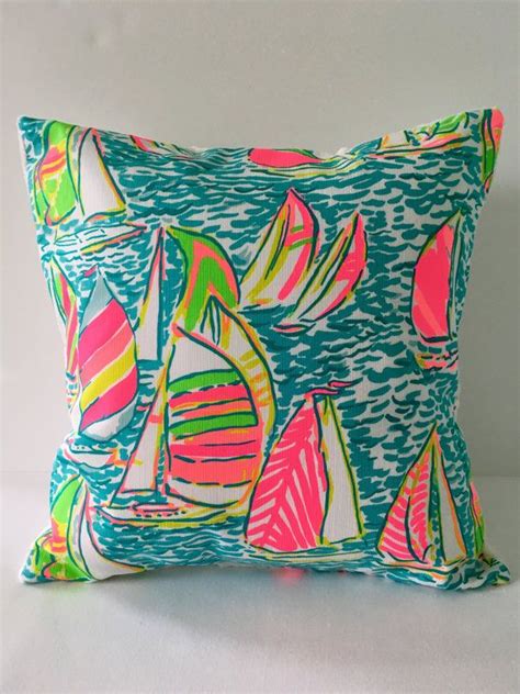 Lilly Pulitzer Pillow Lilly Pillow Cover Lilly Pulitzer Etsy Lilly