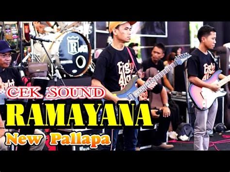 Cek Sound Ramayana Instrument New Pallapa 3 FATAMORGANA YouTube