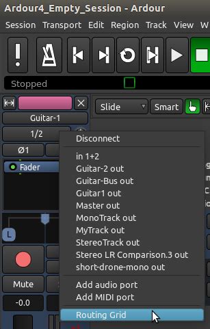 Understanding Routing Ardour 4